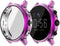 Screen Protector Case Compatible for Fossil Gen 5 Carlyle Soft TPU Full Cover Scratched Resistant for Fossil Gen 5 Carlyle Smartwatch (Purple)...