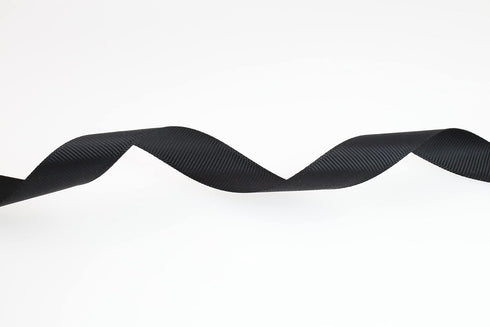 Solid Grosgrain Ribbon 100 Yard Each Roll 100% Polyester (3/4", Black)...