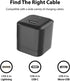 iLuv MYPOWER10 Black USB Wall Charger 12 Watt Type-A Fast Charging Foldable Power Adapter; Compatible with iPhone 13, iPhone 12, iPad Pro, Galaxy ...