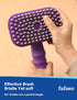 Dog Bath Brush, Pet Grooming Brush for Dogs and Cats, Dog Bath Scrubber for Short and Long Hair Pets, Versatile Pet Brush for Bathing, Grooming an...