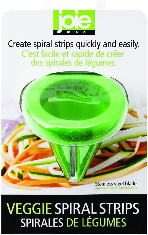 Joie Veggie Spiral Strips Slicer, 2.75-Inches x 2.75-Inches x 3-Inches...