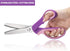 9.25 Inch Pinking Shears, Sharp Stainless Steel Zig Zag Scissors for Fabric Paper Leather, Comfort Grip Handled Professional Fabric Craft Sewing D...