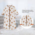 Long Sleeve Sleep Sack, 100% Cotton Baby Sleeping Bag 0-18 Months Baby Wearable Blanket Super Soft Temp Regulating Premium Infant Toddler Kids Sle...