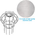 Hemobllo 2 pcs Grille downspout Cover Outdoor Gutter Guard Sink Filter Strainer roof Drainer roof Drain Dome Strainer Wire Drain Bath Drain Strain...