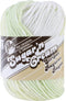 Lily Sugar and Cream Cotton Yarn, Lime Stripes, 3 Pack...