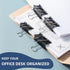 100 Pcs Binder Clips Assorted Sizes, Metal Clips for Office, Paper Clamps 6 Size, X Large, Large, Medium, Small, Mini and Micro...