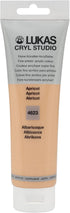 Lukas CRYL Studio Artist Acrylic Paint, Apricot, 125 ml Tube - High Pigment Acrylic Paints for Canvas Painting, Large Scale Works - Medium-Viscosi...