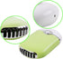 ThreeH Portable Mini Fan Handheld USB Rechargeable Air Conditioner Built-in Li-ion Battery Desk Cooling Fan Bladeless Eyelash Fan,Green...
