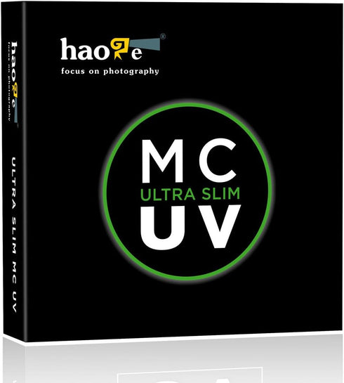 Haoge 77mm Ultra Slim MC UV Protection Multicoated Ultraviolet Lens Filter for Canon 70-200mm f/2.8L, 17-40mm f4L, 100-400mm f/4.5-5.6L, 24-105mm ...