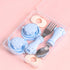 Toddler Utensils, Toddler Fork and Spoon Set Stainless Steel Toddler Silverware Set with Suction and Anti-Dropping Chain, Baby Utensils with Case ...