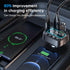 Bluetooth 5.3 Car Adapter FM Transmitter, 42W (PD30W & 12W) USB C Car Charger Wireless Radio Receiver, Hands-free Calling MP3 Audio Player Car Kit...