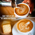 Handheld Electric Double Mesh Milk Frother Whisk Latte Cappuccino Barista Art...