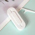 Dental Floss Picks with 2 Portable Cases,Automatic Floss Pick Dispenser Storage 10 Picks Adult Floss,Reusable Refillable Travel Floss Box (White)...