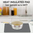 Extra Large Silicone Table Mat, Genuine Food-Grade Silicone Mat for Crafts Kids Dinner Placemat Desk Countertop Waterproof Protector Heat Insulati...