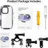 Waterproof Case for iPhone 14Pro/15Pro, Shockproof Anti-Dust Outdoor Sports Waterproof Phone Case Cycling Skiing Phone Case with Bike Mount Bracke...