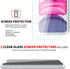iPhone 11 Clear Case with 2 Screen Protectors, Maximum Shock Absorption Protection, Clear iPhone 11 Case, Compatible with Apple iPhone 11...
