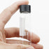 15ml Clear Glass Bottle Small Liquid Sampling Sample Glass Bottles Vials with Write-on Spot and Graduations, Pack of 8...
