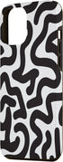 iPhone 14 Pro Max Black + White Abstract Pattern strengthen baby's brain power Case...