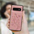 Compatible with Galaxy S10 Case Wallet, Case with Card Holder Embossed Butterfly Slim Folio Leather Cover Shockproof Kickstand with Credit Card Sl...