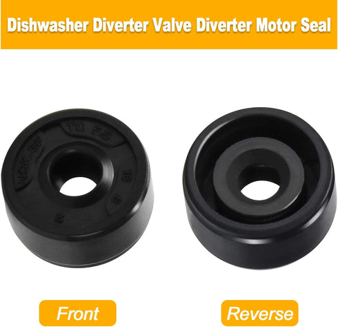 W10195677 WPW10195677 Dishwasher Diverter Valve Diverter Motor Seal Grommet Gasket for Whirlpool Kitc henAid,Ma ytag