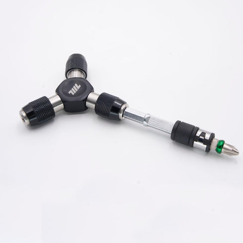 711L Hex Bit and Square Drive Socket 2 in 1 Extension - Swap Sockets in For Screwdriver Bits With A Flick of Fingers - 2PCS...
