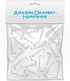 Amazing Drapery Hardware 2.5 Inch Clear Valance Clips for Top Blind Brands & Window Shades, 20-Pack - Sturdy Plastic Brackets, Ideal for Wood, Fau...