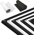 Zzrywuty EVA Foam Sheets for Crafts 8mm 39x13in, Black 95kg/m3 Ultra High Density Crafts Foam Roll for Cosplay (2mm Thin to 10mm Thick)...