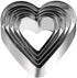 Heart Cookie Cutter Love Shape Decorating Mold Kitchen Stainless Steel Bakeware Tools (Heart)...