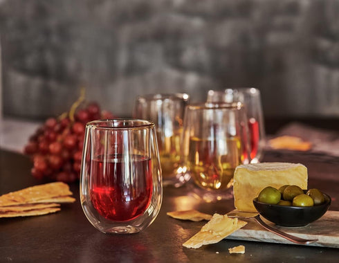 ZWILLING J.A. Henckels Double-Wall Stemless White Wine Glass Set, 10 fl. oz, 2-pc...