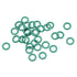 uxcell Fluorine Rubber O-Rings, 5mm OD 3mm ID 1mm Width FKM Seal Gasket for Machinery Plumbing, Green, Pack of 30...
