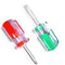 2Pcs Short Phillips-Head and Flathead Screwdrivers - Magnetic Screwdriver Set - Pocket Screwdriver Magnetic Tip Slotted Screwdriver Stubby Screwdr...