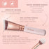 Pro Face Contour Brush Set - Synthetic Contouring Sculpting and Highlighting Kit - Cream Blush Powder Flat Nose Cheek Round Small Angled Fan Taper...
