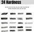 Hilitand 24pcs Drawing Pencils Set, Graphite Drawing Pencils Paint Sketch Pencils Set 9H 8H 7H 6H 5H 4H 3H 2H H F B 2B 3B 4B 5B 6B 7B 8B 9B 10B 11...