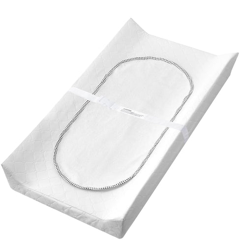 Diaper Changing Pad with Liner - Comfortable & Protective Changing Table Pad with Waterproof Surface & Non-Skid Bottom, 32x16"...