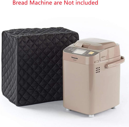 Bread Maker Cover 17x11x15 Inches, Clip Cotton Polyester Quilted Toaster Oven Dust Cover for Protect your Bread Machine or Kitchen Small Appliance...