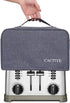 toaster Dust Cover with Pockets Compatible with Cuisinart 2 Slice Toaster, Can Hold Jam Spreader Knife & Toaster Tongs, Dust and Fingerprint Prote...
