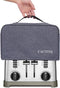 toaster Dust Cover with Pockets Compatible with Cuisinart 2 Slice Toaster, Can Hold Jam Spreader Knife & Toaster Tongs, Dust and Fingerprint Prote...