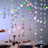 Cheerland Iridescent Party Decorations Holographic Circle Garlands Disco Theme Birthday Decoration Hanging Banner Graduation Decor Ball Streamer N...
