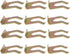 Brake Line Clips Parking Brake Cable Clip Brake Line Retainer U Shaped Brake Hose Bracket Brake Hose Lock Hose Retaining Clip for Trucks Cars Vehi...