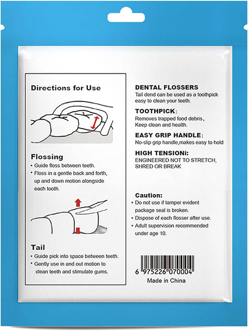 Dental Floss Picks 480 Count (Pack of 4), Tooth Picks Flossers for Adults, Resealable Oral Care Dental Picks, Portable Toothpicks Sticks...