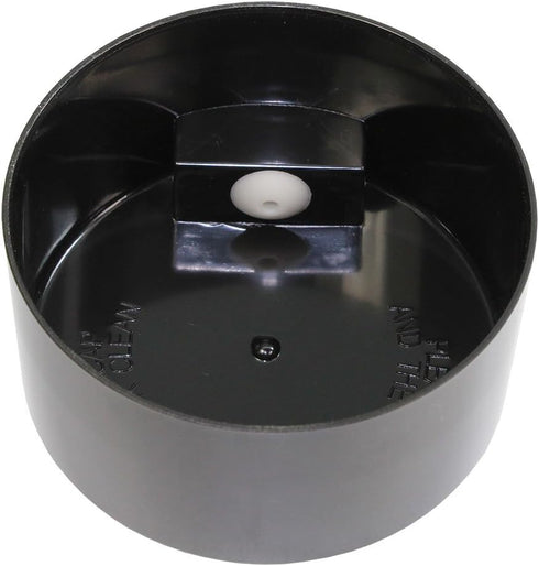 Tightvac 1 oz to 6 ounce - Patented Airtight Container | Multi-use Vacuum Container Works as Smell Proof Containers for Herbs and Dry Goods. Black...