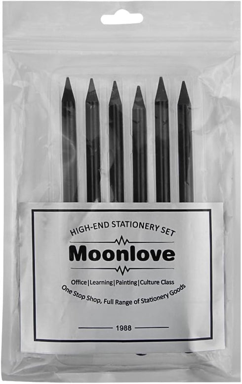 6pcs Woodless Pencil Set - Graphite Pencil HB 2B 4B 6B 8B EE for Drawing, Writing, Shading, Coloring, Soft Pencil No Wood, Gift for Artist, Hobbyi...