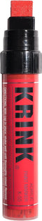 Krink K-55 Red Paint Marker - Vibrant and Opaque Fine Art Acrylic Paint Pens for Smooth Surfaces - Acrylic Paint Markers for Metal Paper and Paint...