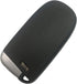5 Buttons Remote Smart Key Fob Shell Case Fit for Jeep Grand Cherokee Dodge Challenger Charger Dart Durango Journey Chrysler 300 Keyless Entry Rep...