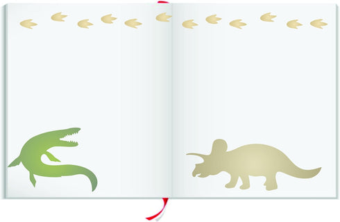 Dinosaur Silhouette Stencil, 6.5 x 6.5 inch (M) - Kids Animal Jurassic Extinct Stencils for Painting Template...