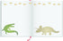 Dinosaur Silhouette Stencil, 6.5 x 6.5 inch (M) - Kids Animal Jurassic Extinct Stencils for Painting Template...