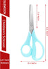 5.5" Left Handed Scissors for Kids Ages 3-5 Preschool Craft Supplies Toddler Safety Scissors,3 Bulk Small Child Scissor All Purpose...