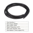 MECCANIXITY 28AWG Electrical Wire 4 Conductors 32.8Ft Power Cable UL2464 Flexible Extension Signal Cable Black for LED Strips Lamps Lighting Power...