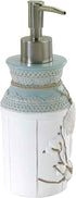 Avanti Linens - Lotion Pump/Soap Dispenser, Countertop Accessories, Farmhouse Chic Bathroom Decor (Farmhoue Shell Collection)...