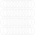 Framendino, 40 Pack Plastic Dreamcatcher Rings Hoops Macrame Rings for DIY Craft 2.87"...